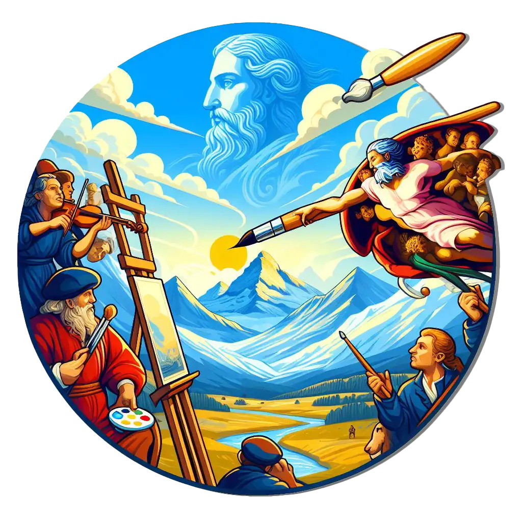 logo Musée Virtuel, ombré